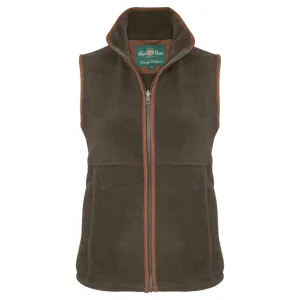 Alan Paine Aylsham Ladies Fleece Waistcoat - Green