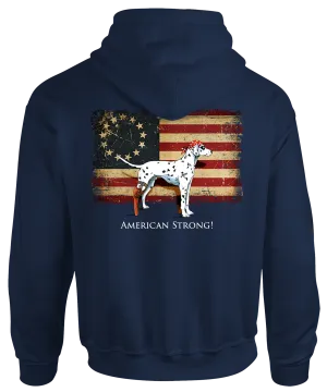 American Strong - Full Zip Hooded Sweat