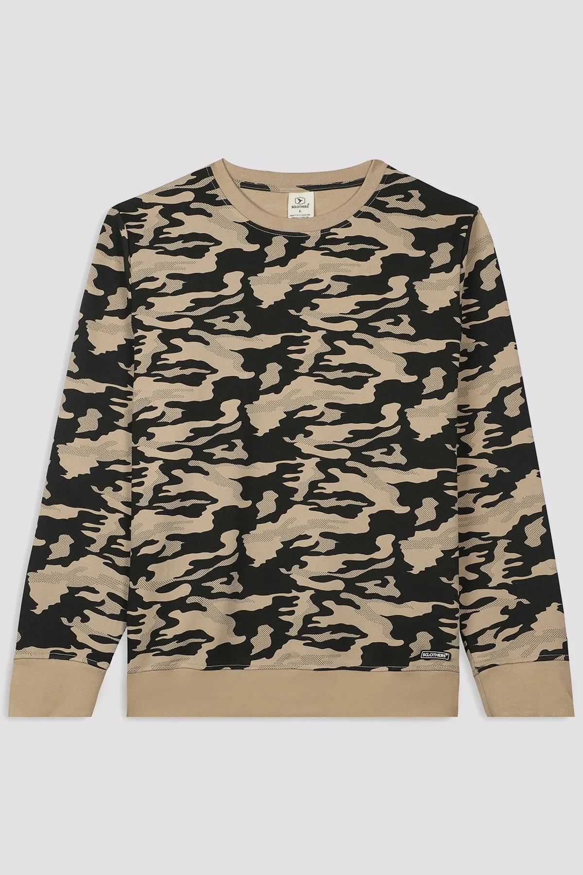 Black Camo SCLO Sweatshirt - W23 - MSW085R