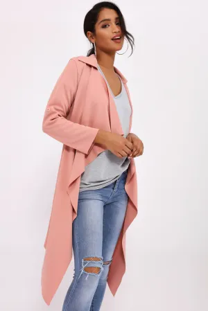 Blush Waterfall Coat