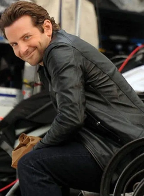 BRADLEY COOPER LIMITLESS LEATHER JACKET | | MEN CELEBRITY LEATHER JACKET BY THE JACKET SELLER