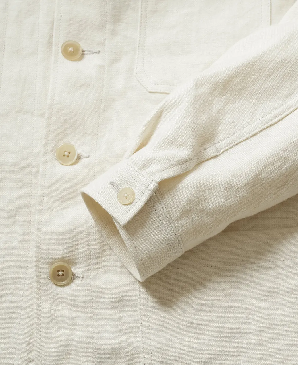 FRENCH WORK JACKET LINEN CANVAS