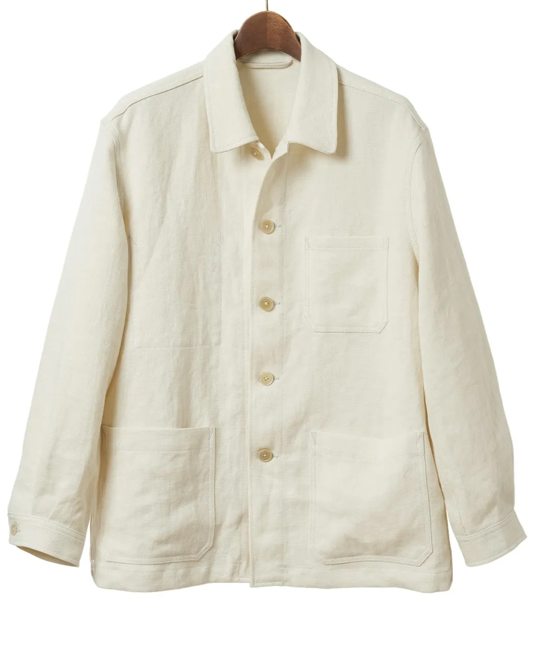 FRENCH WORK JACKET LINEN CANVAS