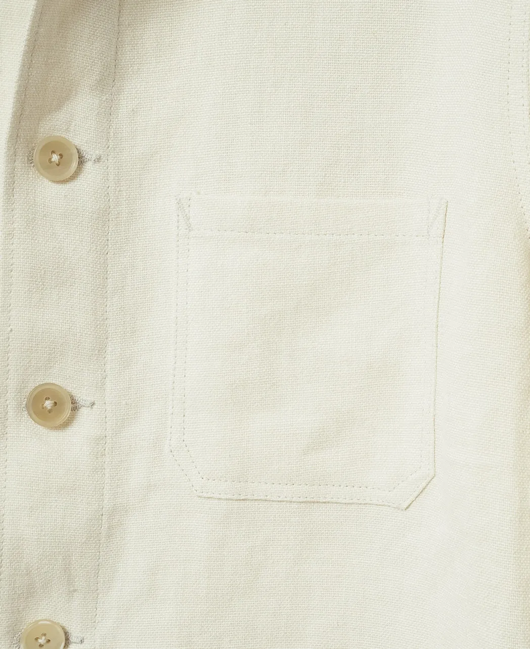 FRENCH WORK JACKET LINEN CANVAS