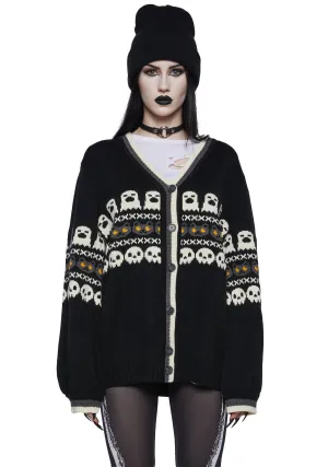 Fright Season Knit Cardigan