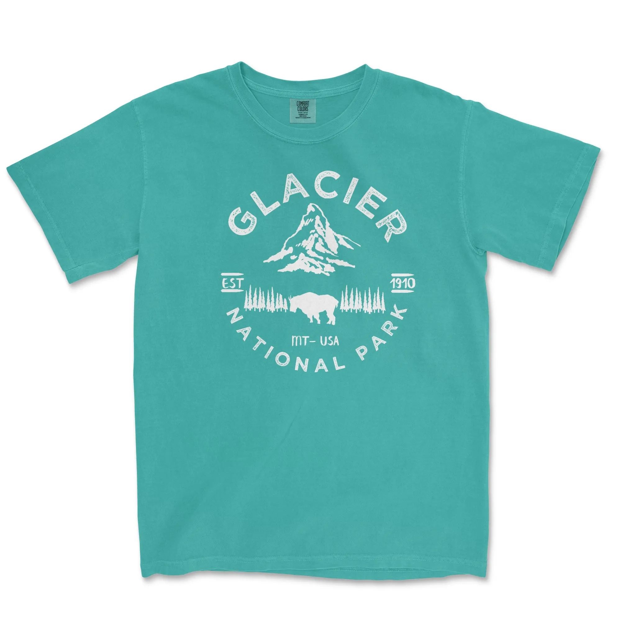 Glacier National Park Comfort Colors T Shirt