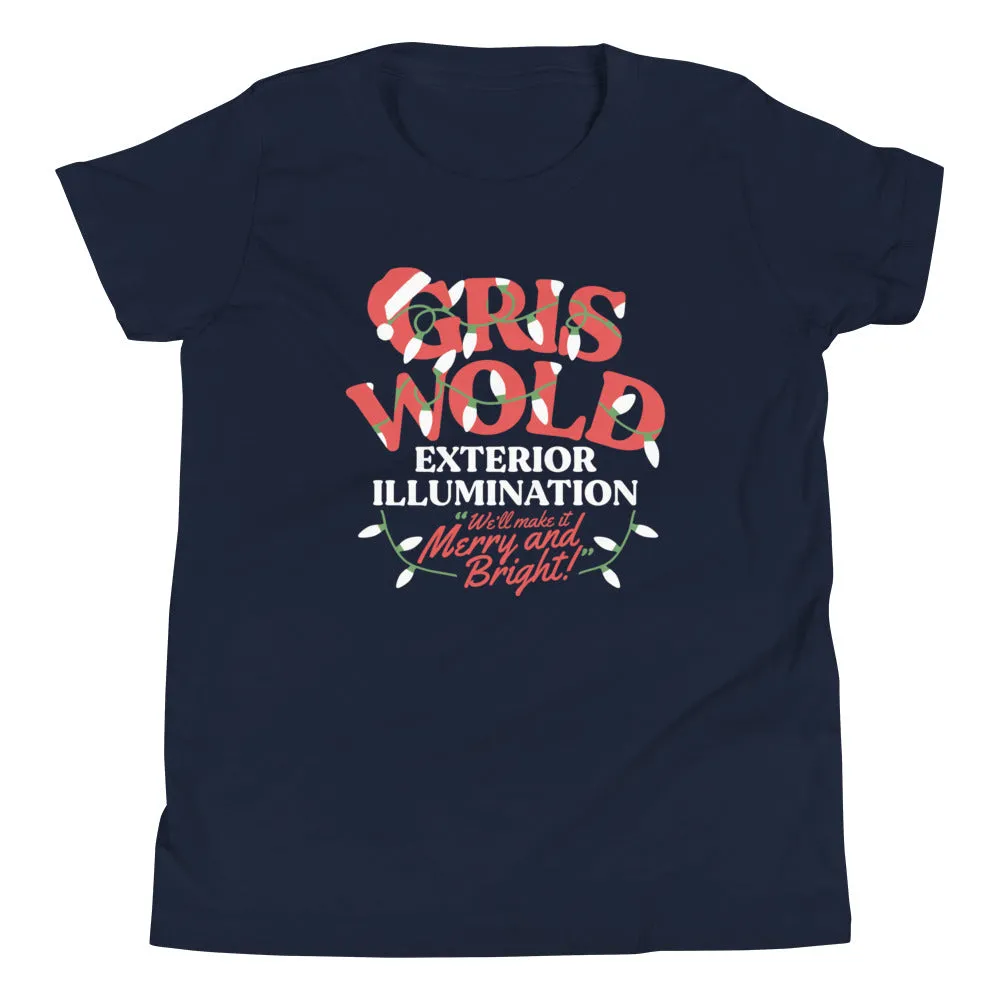 Griswold Exterior Illumination Kid's Youth Tee