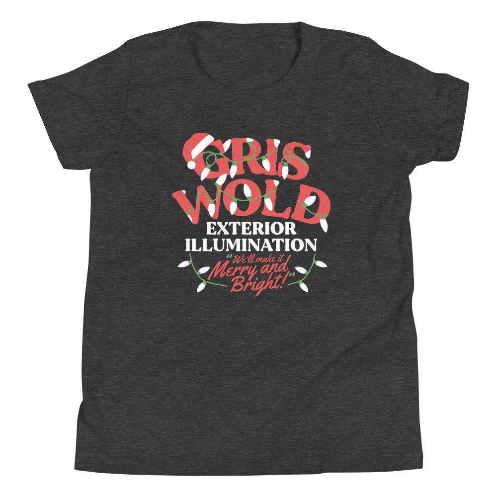 Griswold Exterior Illumination Kid's Youth Tee