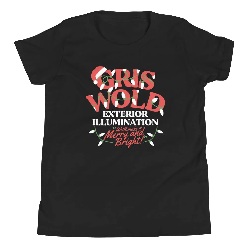 Griswold Exterior Illumination Kid's Youth Tee