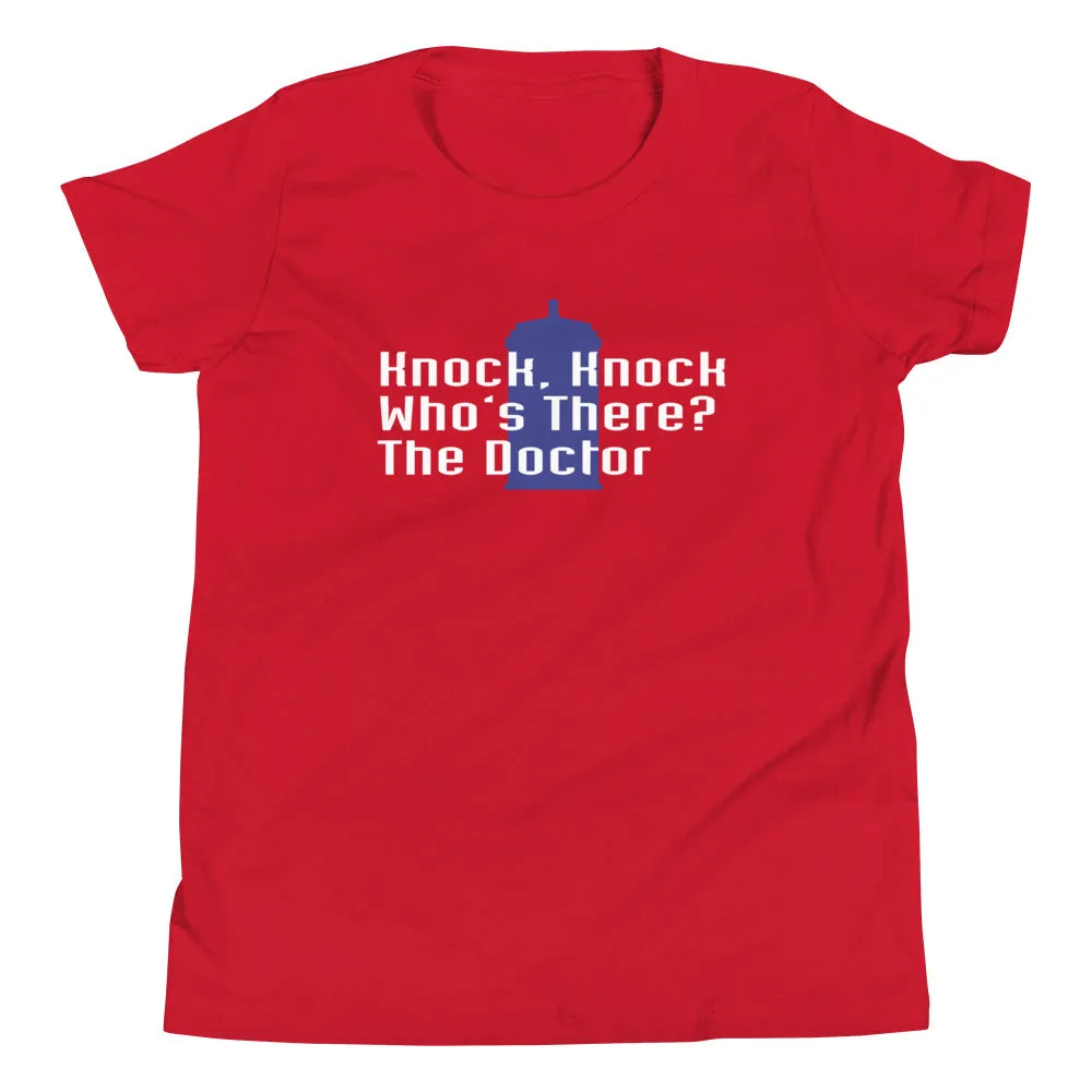 Knock Knock! Who's There? The Doctor Kid's Youth Tee