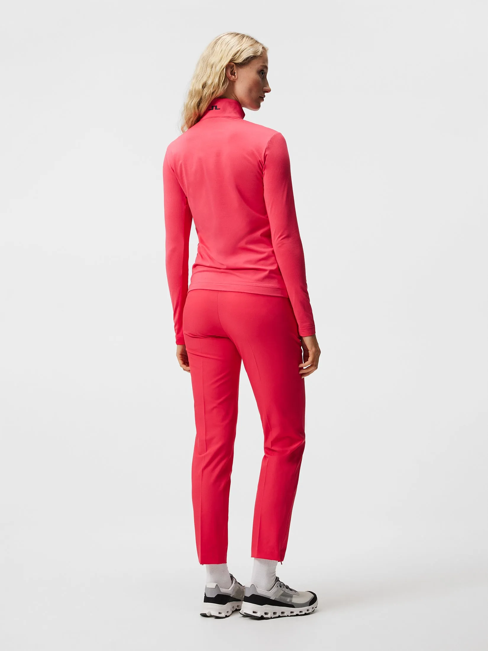 Lauryn Half Zip Mid Layer / Azalea