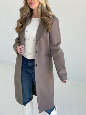 Manhattan Coat - Greystone