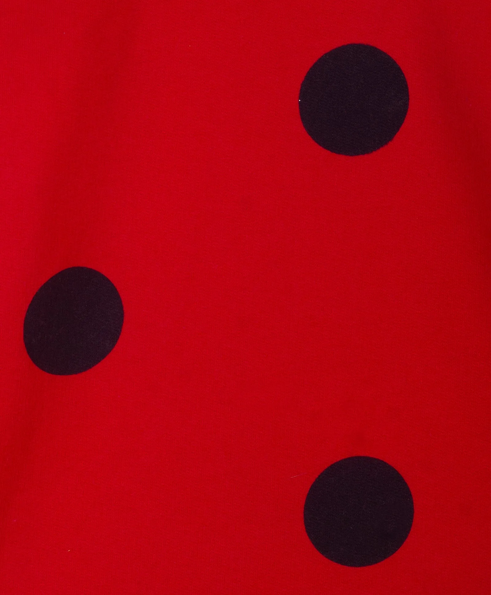 Red and Black polka dot print tracksuit