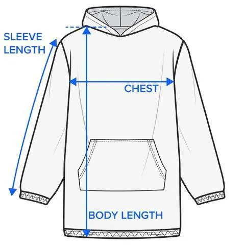 Sea Turtle Life Wearable Blanket Hoodie